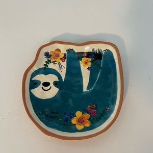 Natural Life Sloth Trinket Dish